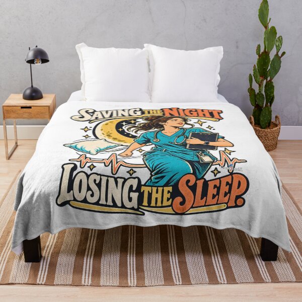 Item preview, Saving Night Losing Sleep designed and sold by EvergreenPark - Tee Studio.