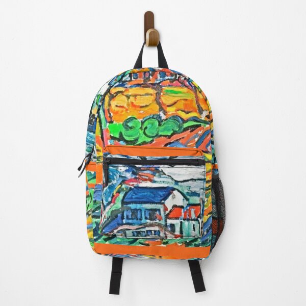 Item preview, Houses at Chatou by Maurice de Valminck (fauvist art digitally enhanced by WatermarkNZ Press) designed and sold by CristalleLisa.