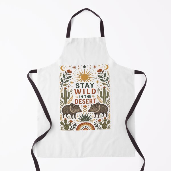 Item preview, Stay Wild in the Desert – Javelina & Collared Peccary designed and sold by Art-Arcade6.