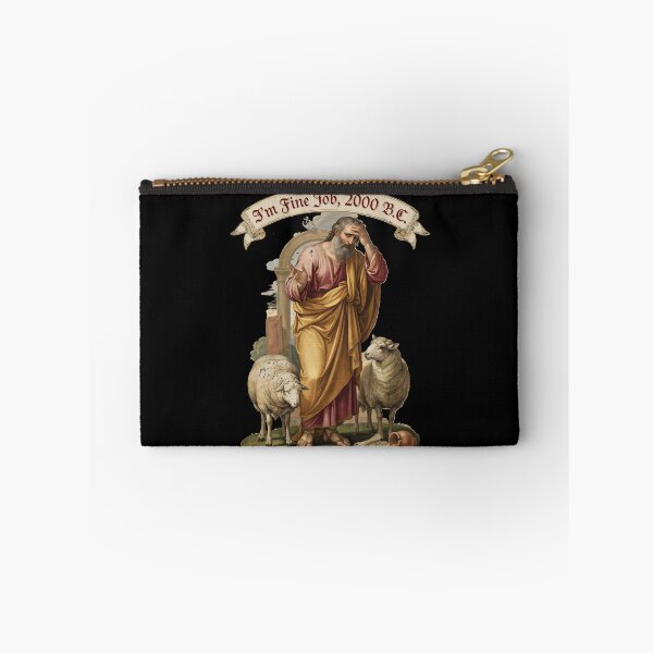 Item preview, I'm Fine Job 2000 BC Bible Meme Humor designed and sold by Redgiant87x.