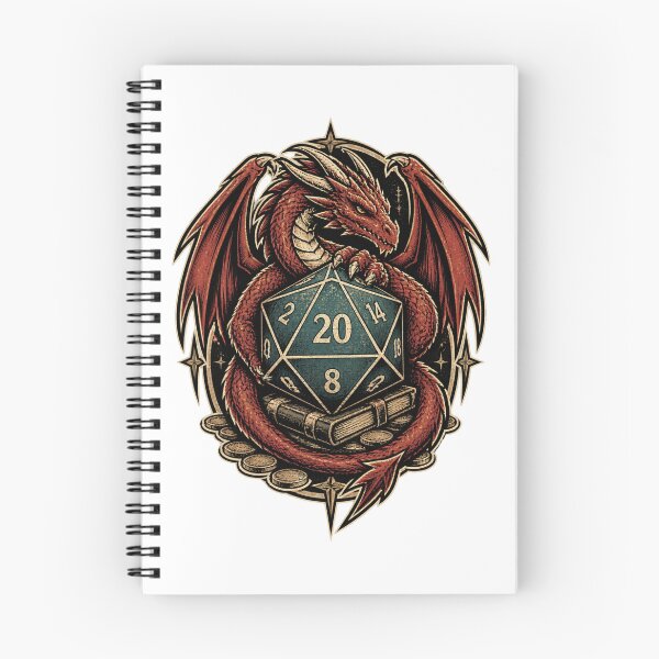 Item preview, Draconic Dice Keeper for Roleplayers and Gamers – Fantasy Dice Storage designed and sold by Milk McLactose.