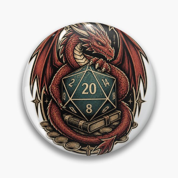 Item preview, Draconic Dice Keeper for Roleplayers and Gamers – Fantasy Dice Storage designed and sold by Milk McLactose.