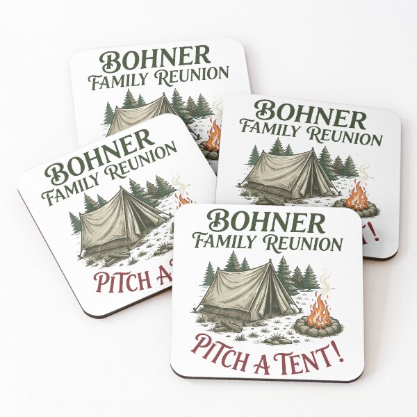 Item preview, Bohner Family Reunion Pitch A Tent Culture - For Camping Nature Lover designed and sold by SEKAIHUNTER.