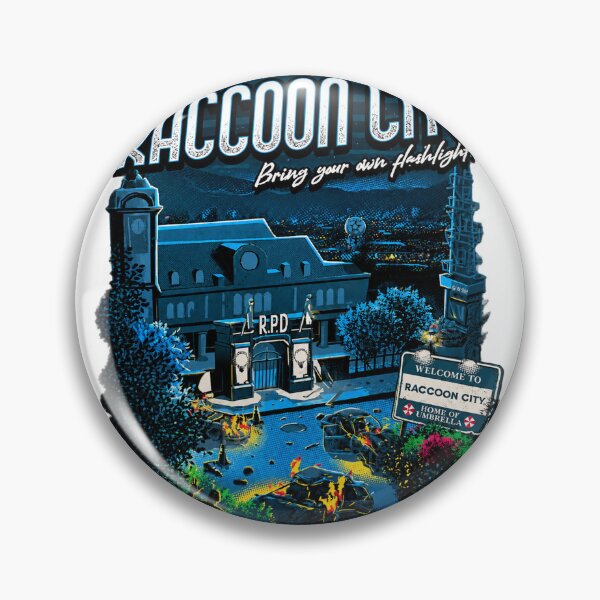 Item preview, Explore Raccoon City Inspired Urban Horror Design designed and sold by Milk McLactose.