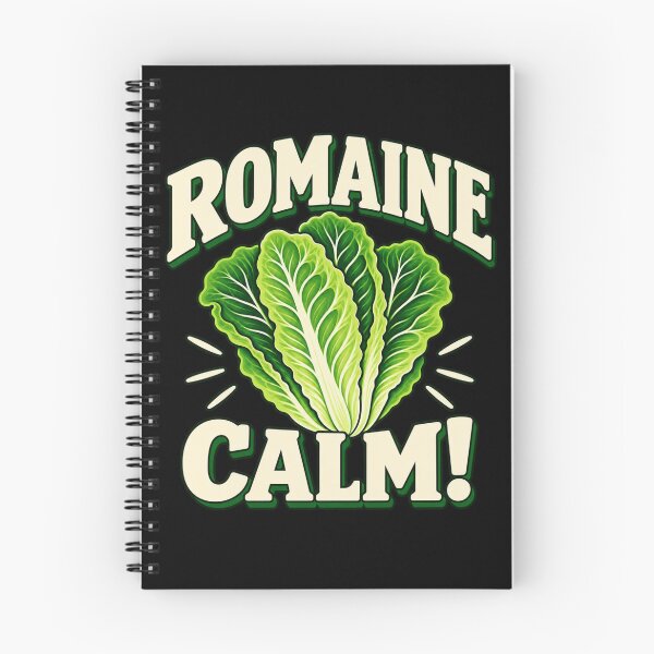 Item preview, Romaine Calm Funny Chef Restaurant Kitchen Salad Joke Tee T-Shirt – Funny Chef Gift, Salad Humor Graphic Tee designed and sold by Trendably.