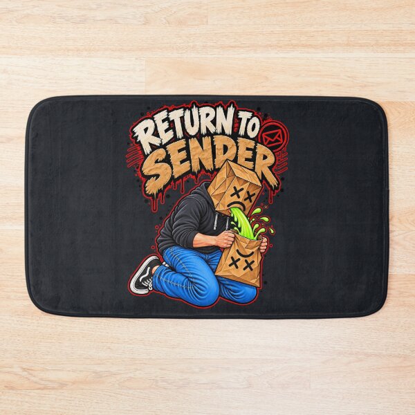 Item preview, Return to Sender – Paper Bag Head Humor designed and sold by RockyMemes.