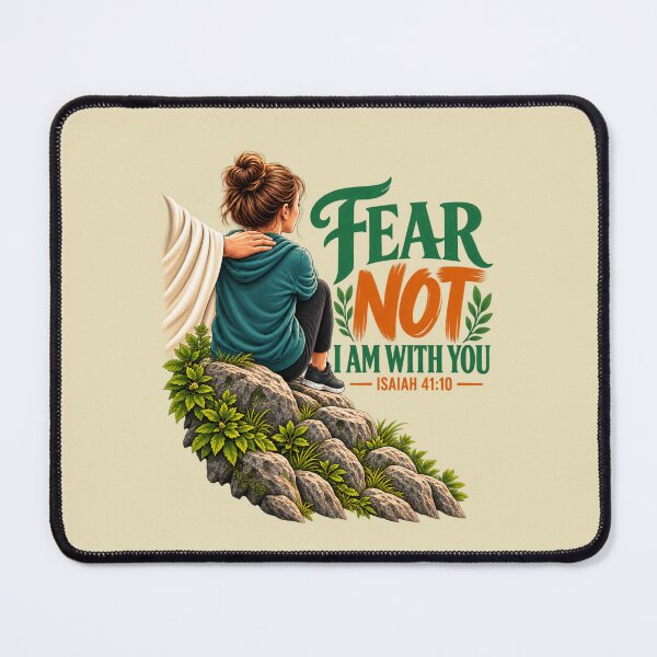 Item preview, Fear Not I am With You Bible Verse designed and sold by PunchDrop.