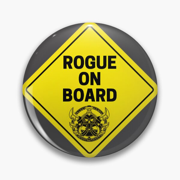 Item preview, Rogue Class Crest Emblem - Fantasy Stealth and Agility Design designed and sold by style007.