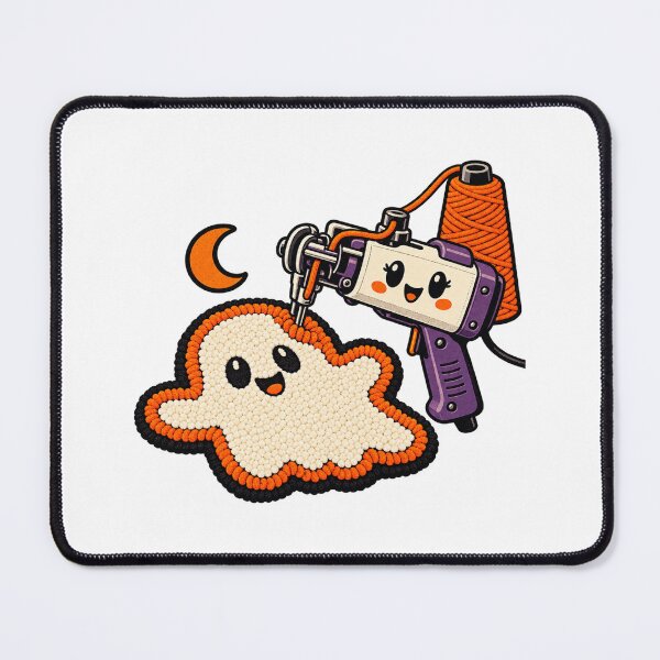 Item preview, Halloween Rug Tufting Ghost Maker Art designed and sold by UrbanCanvvas.
