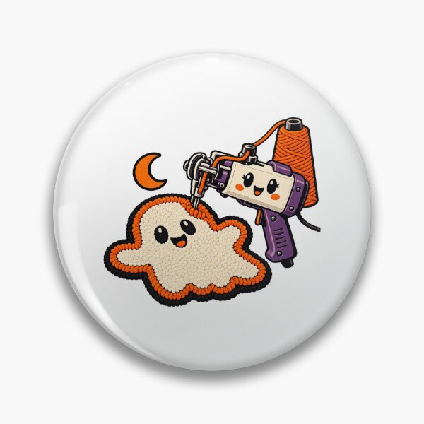 Item preview, Halloween Rug Tufting Ghost Maker Art designed and sold by UrbanCanvvas.