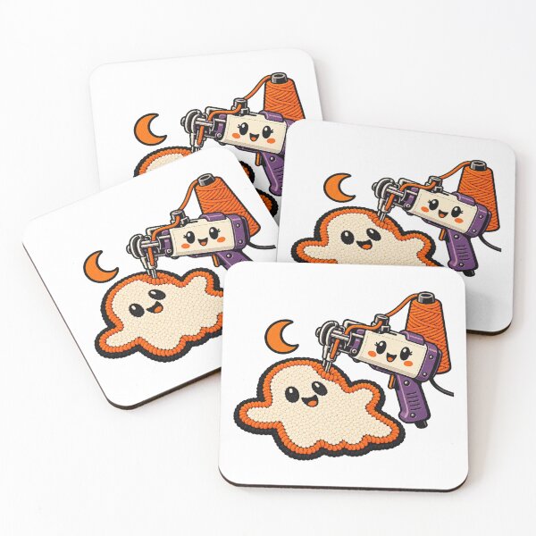 Item preview, Halloween Rug Tufting Ghost Maker Art designed and sold by UrbanCanvvas.