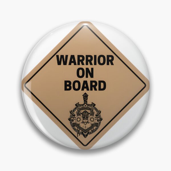 Item preview, Warrior Class Crest Emblem Design for Fantasy and Gaming Fans designed and sold by iClassick92.
