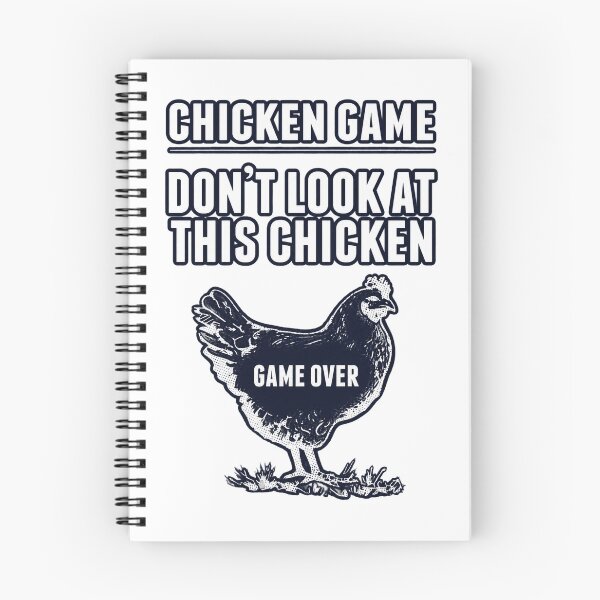 Item preview, Funny Chicken Game Design with Humorous Poultry Joke designed and sold by Milk McLactose.
