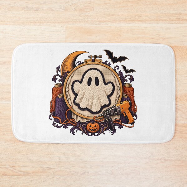 Item preview, Ornate Ghost Rug Tufting Workshop designed and sold by UrbanCanvvas.