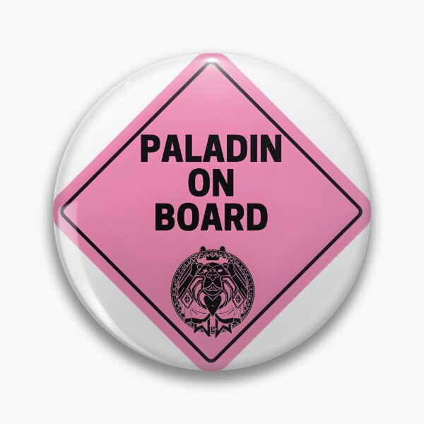 Item preview, Paladin Class Crest Emblem Design for Fantasy and Gaming Fans designed and sold by style007.