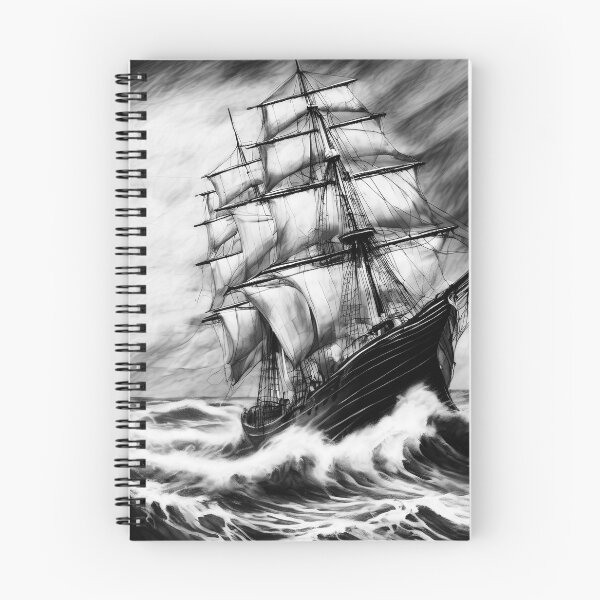 Item preview, Foundered in the storm designed and sold by Island Art Studios.