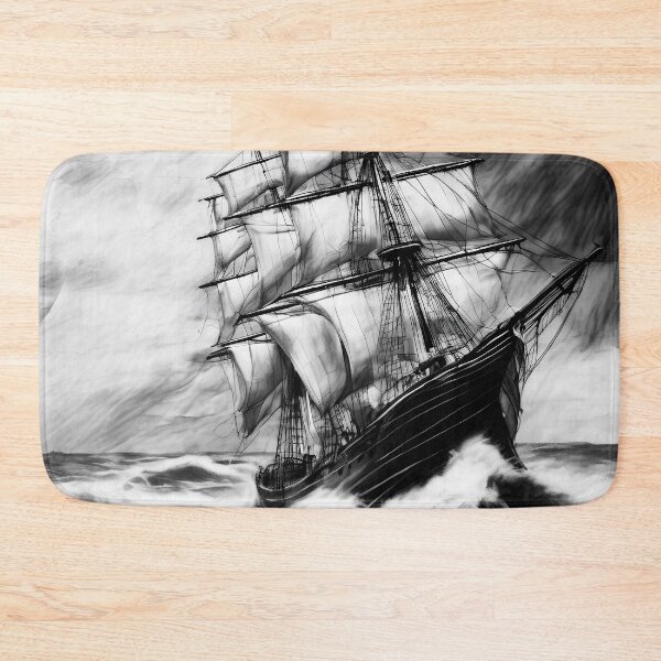 Item preview, Foundered in the storm designed and sold by Island Art Studios.