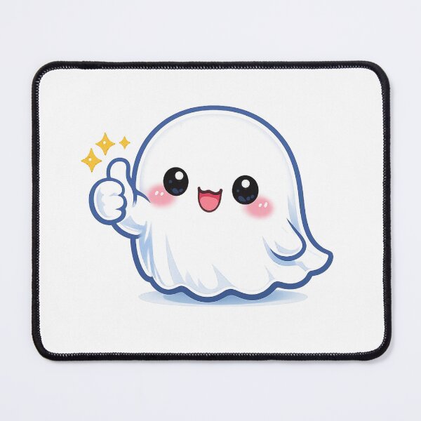 Item preview, Thumbs Up Ghost – Soft Pastel Kawaii Positive Spirit designed and sold by Sommium .