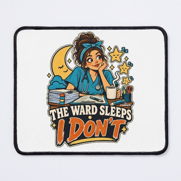 Item preview, The Ward Sleeps I Don't designed and sold by EvergreenPark - Tee Studio.