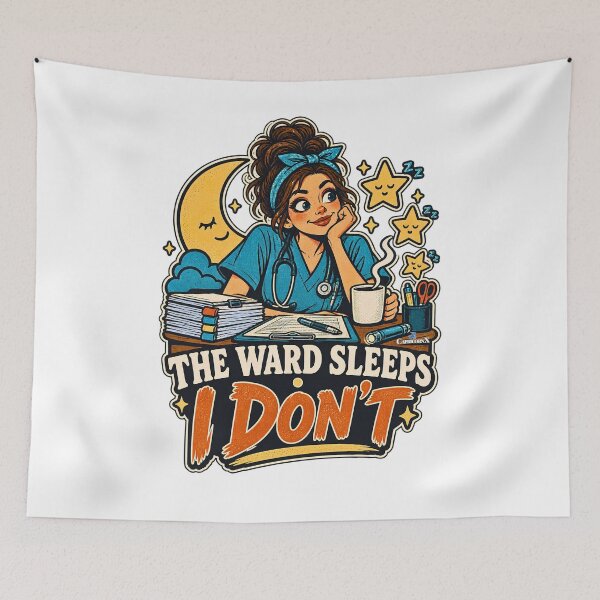 Item preview, The Ward Sleeps I Don't designed and sold by EvergreenPark - Tee Studio.