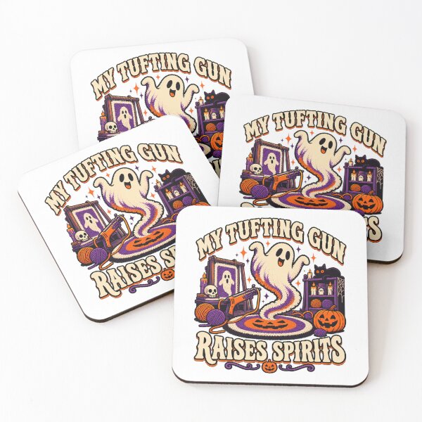 Item preview, Haunted Tufting Studio Raises Spirits designed and sold by UrbanCanvvas.