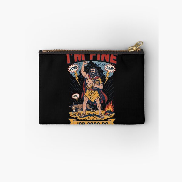 Item preview, I'm Fine Job 2000 BC Funny Bible Reference designed and sold by Redgiant87x.