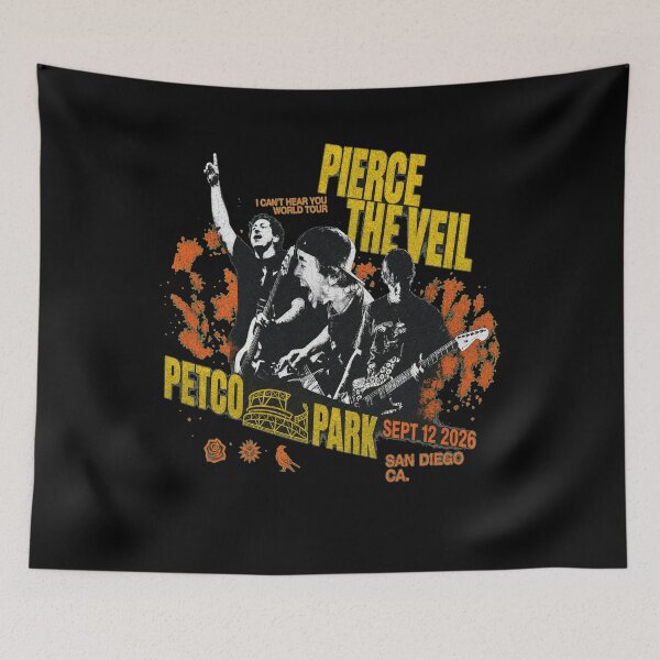 Item preview, Pierce The Veil Petco Park designed and sold by Beoserkhes.