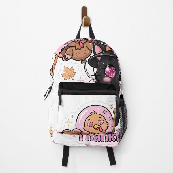 Item preview, Thankful Purr Black Cat Thanksgiving Turkey Balloons Leopard Gift Kawaii designed and sold by HealingEraInk.
