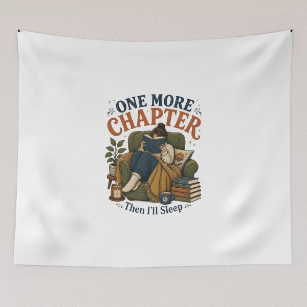 Item preview, One More Chapter Cozy Reading Book Lover designed and sold by DESIGNNOUR.