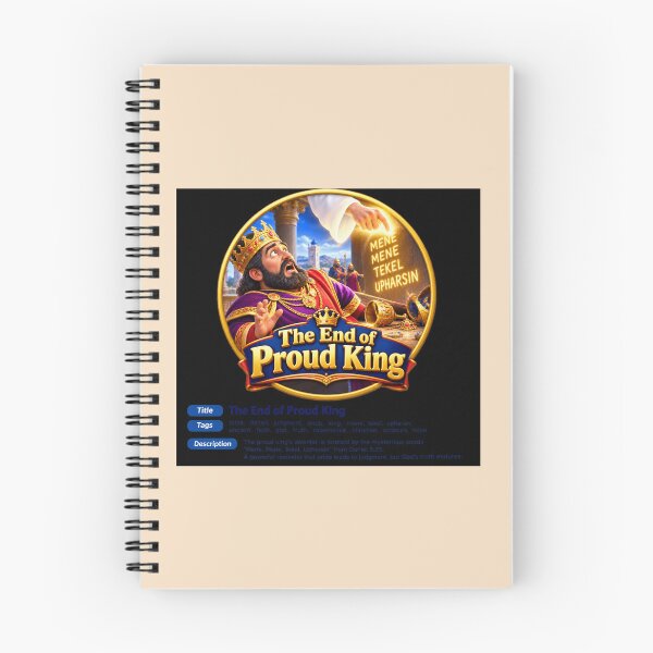 Item preview, The Fall of the Proud King designed and sold by PaintMeWorld.