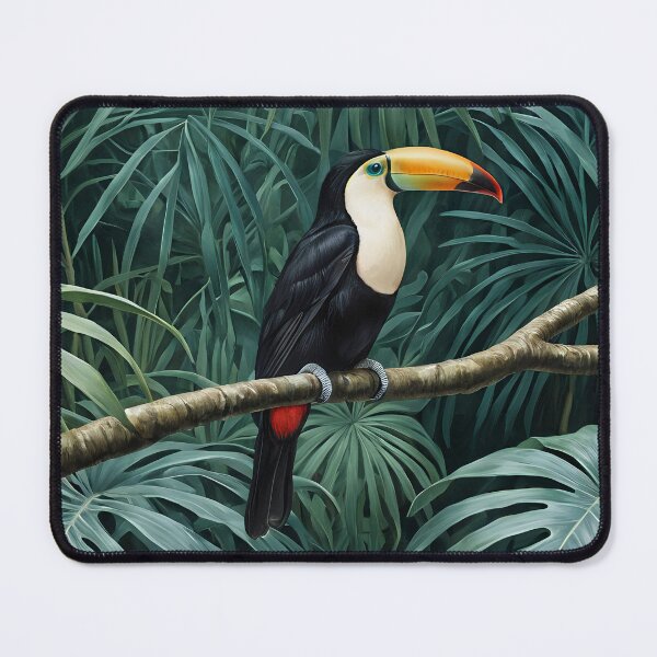 Item preview, Emerald Canopy Toucan in the Tropical Jungle designed and sold by TAMAJAD.
