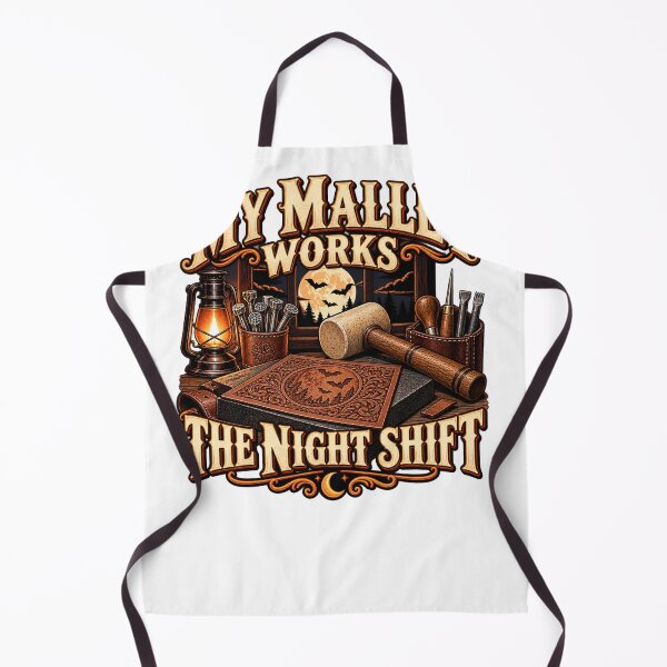 Item preview, Night Shift Leather Tooling Workshop designed and sold by UrbanCanvvas.