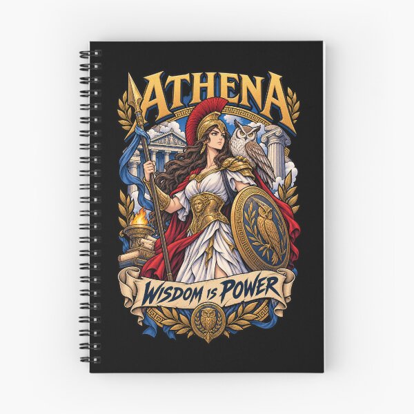 Item preview, Athena Wisdom Is Power Greek Goddess designed and sold by Gabriela Mihai.