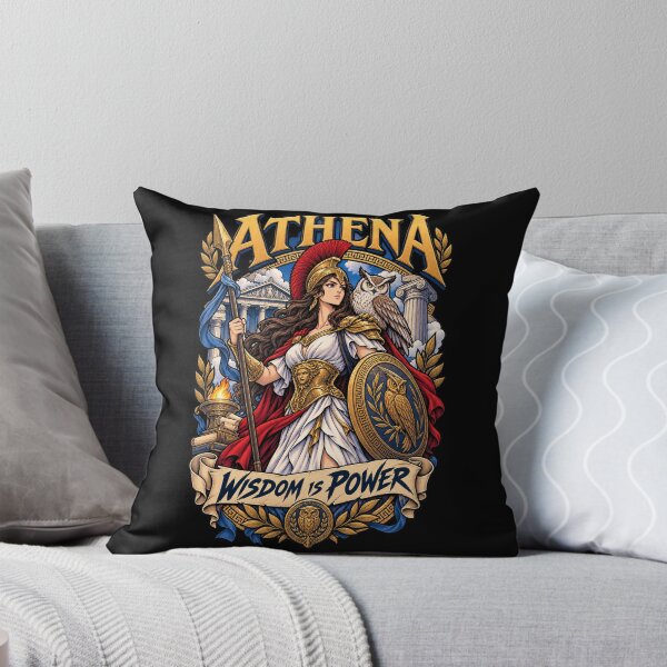 Item preview, Athena Wisdom Is Power Greek Goddess designed and sold by Gabriela Mihai.