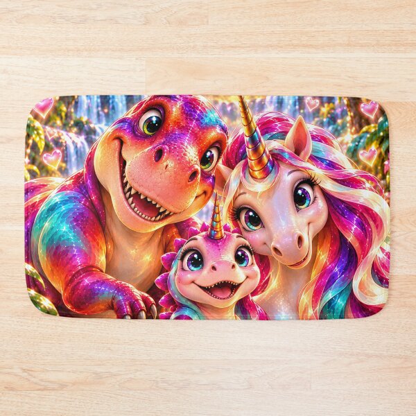Item preview, dino vs unicorn designed and sold by RONNYSARTSHOP.