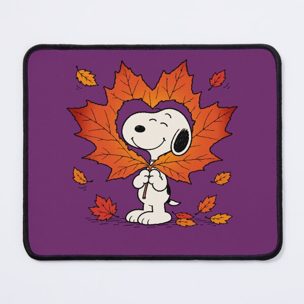 Item preview, Snoopy Fall Leaf designed and sold by Darsel Art.