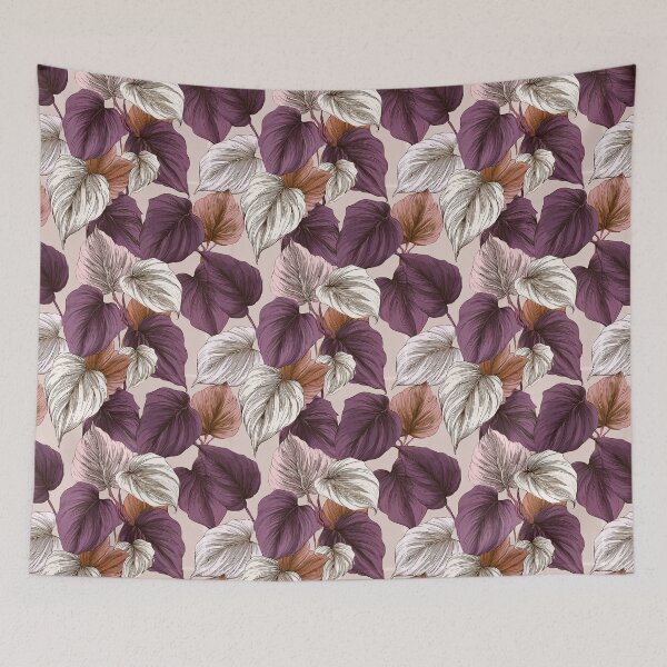 Item preview, Bold Pothos Print  - Flower Garden Pattern - Retirement Gifts designed and sold by RoyalStarsPatts.