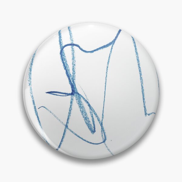 Item preview, Vessel II · Minimalist Line Drawing in Cobalt designed and sold by Maison Maru.