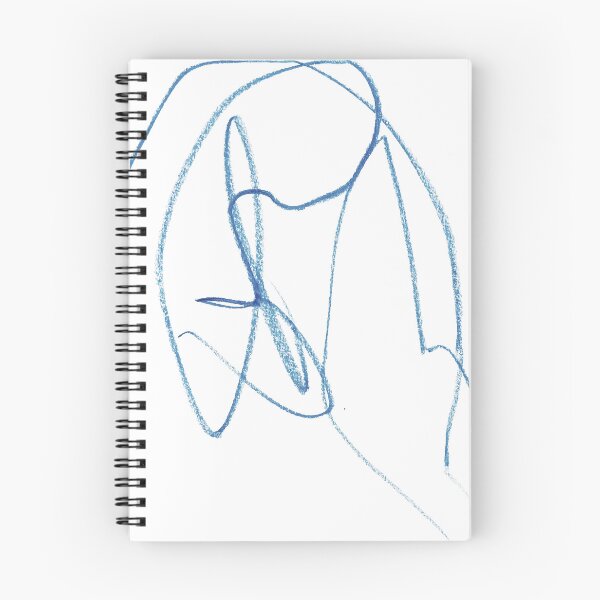 Item preview, Vessel II · Minimalist Line Drawing in Cobalt designed and sold by Maison Maru.