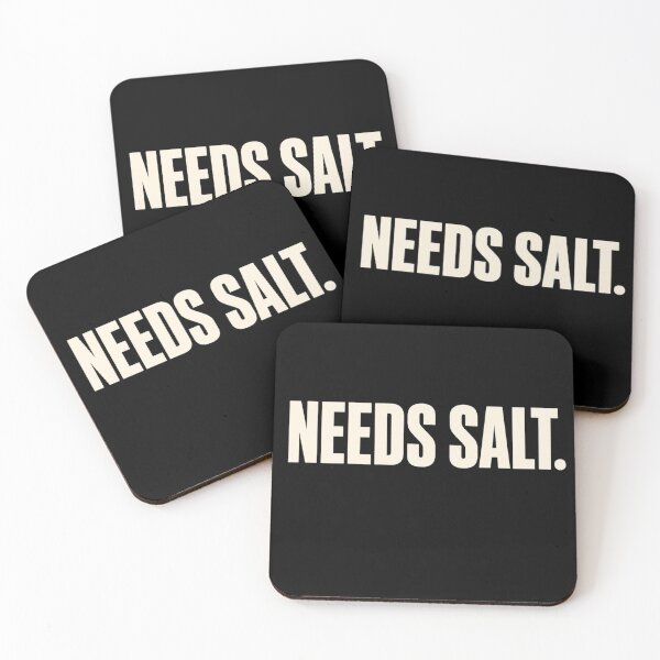 Item preview, Women's Needs Salt Funny Chef Cooking Kitchen Restaurant Culinary T-Shirt – Funny Chef Gift, Cooking Graphic Tee designed and sold by Trendably.