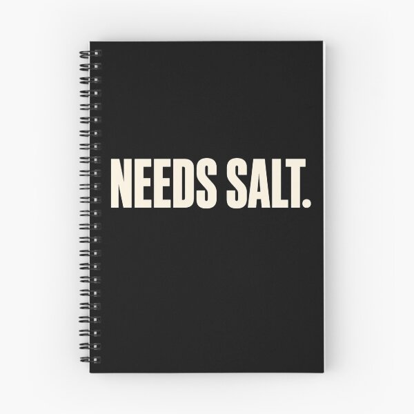 Item preview, Women's Needs Salt Funny Chef Cooking Kitchen Restaurant Culinary T-Shirt – Funny Chef Gift, Cooking Graphic Tee designed and sold by Trendably.