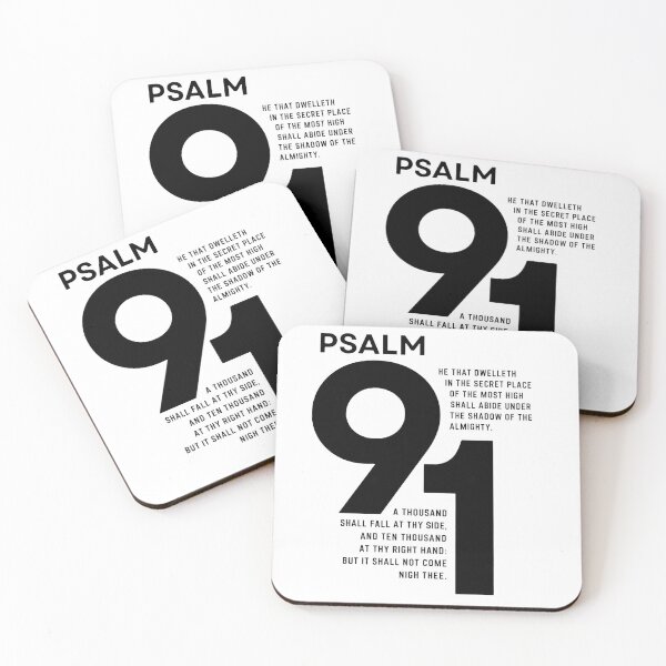 Item preview, Psalm 91 Bible verse  designed and sold by louisabhishek.