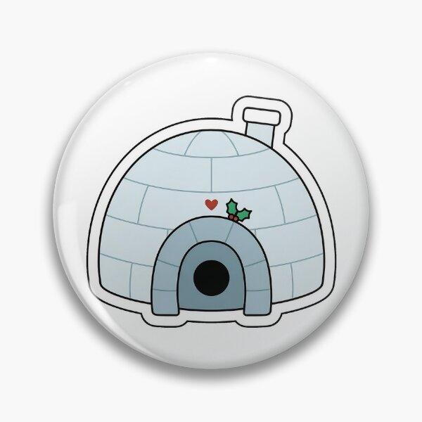 Item preview, Cute Igloo House - Winter Ice Home Sticker designed and sold by SimpleP.