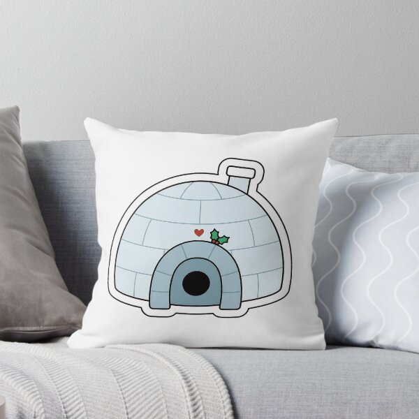 Item preview, Cute Igloo House - Winter Ice Home Sticker designed and sold by SimpleP.