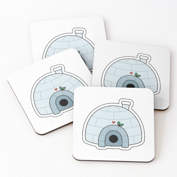 Item preview, Cute Igloo House - Winter Ice Home Sticker designed and sold by SimpleP.