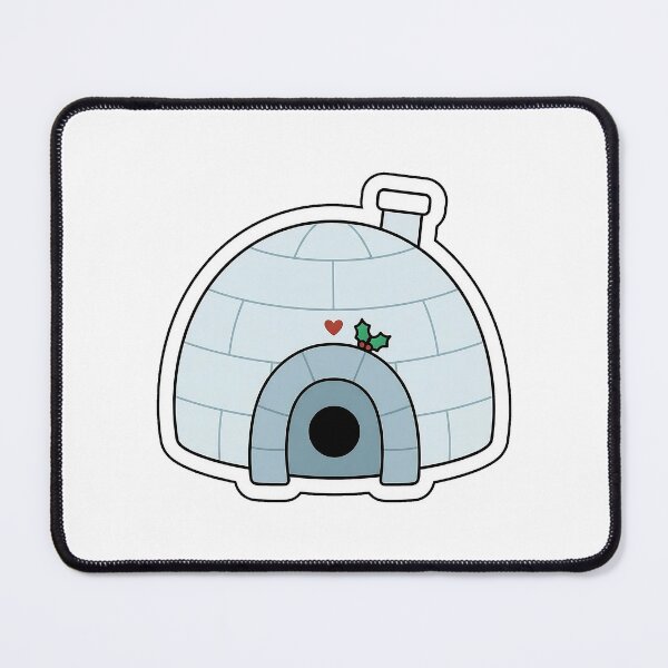Item preview, Cute Igloo House - Winter Ice Home Sticker designed and sold by SimpleP.