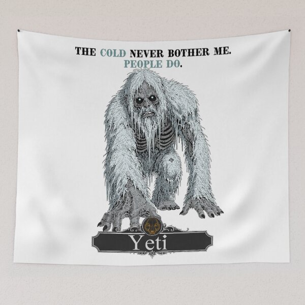 Item preview, Yeti abominably good at hiding designed and sold by Hexcellent Designs.