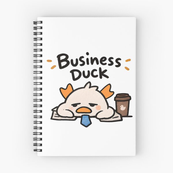 Item preview, ​Tired Business Duck - Funny Office Burnout Meme designed and sold by Duck lovers.