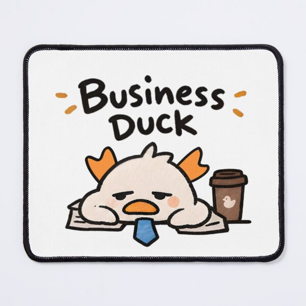 Item preview, Tired Business Duck - Funny Office Burnout Meme designed and sold by Duck lovers.