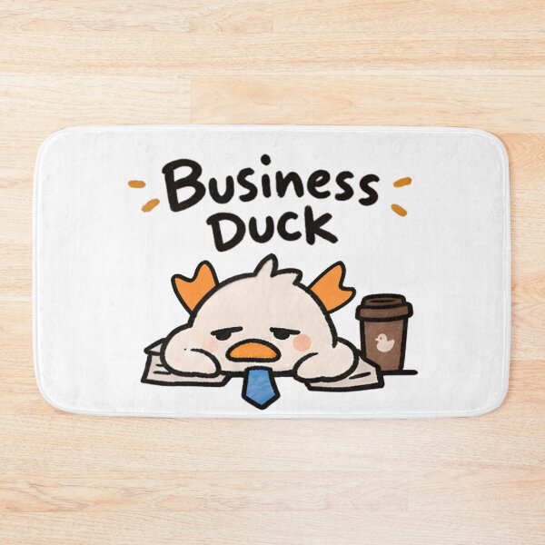 Item preview, Tired Business Duck - Funny Office Burnout Meme designed and sold by Duck lovers.